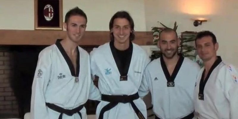 Zlatan là một cao thủ Taekwondo